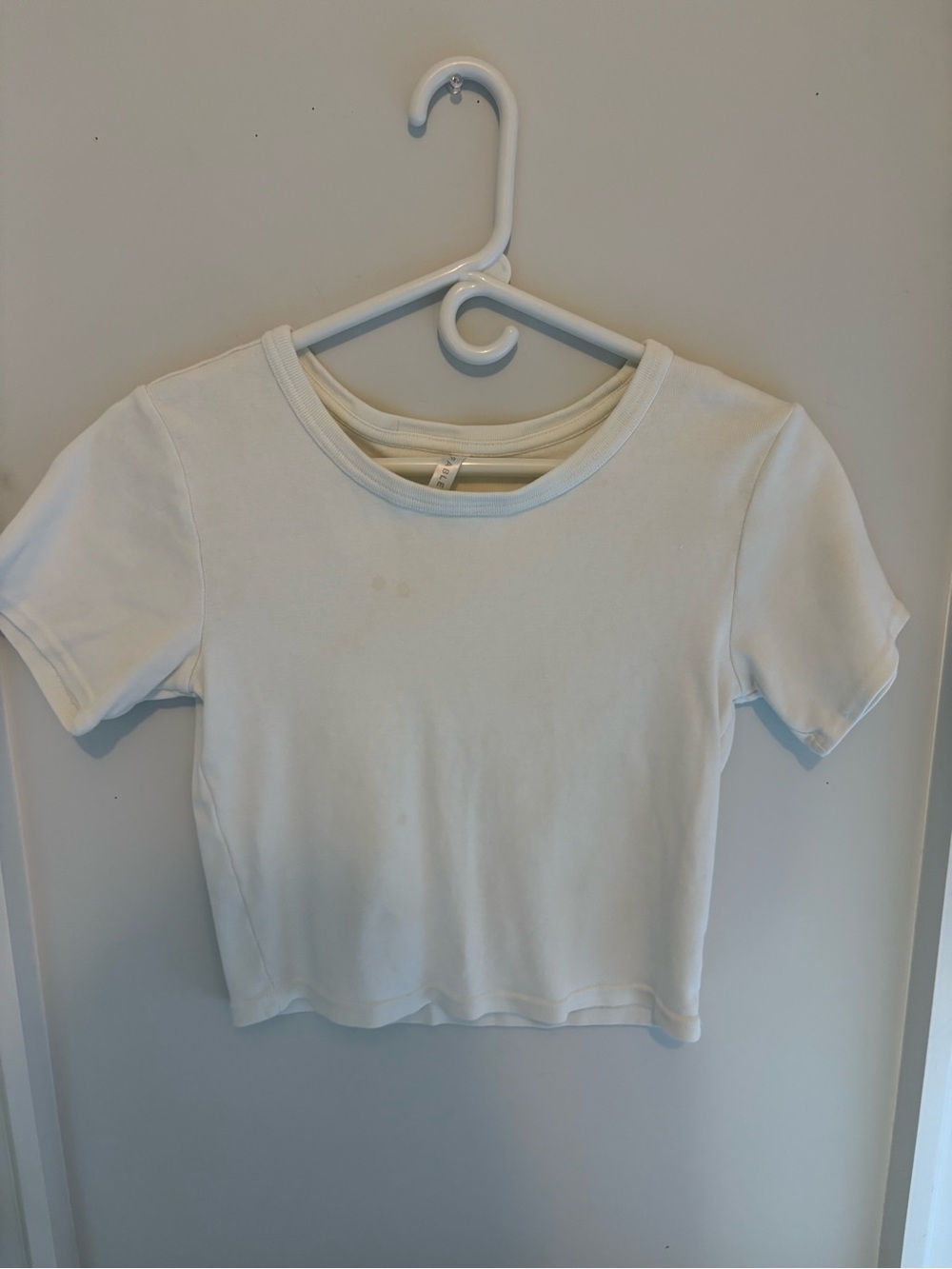 Women’s white babytee